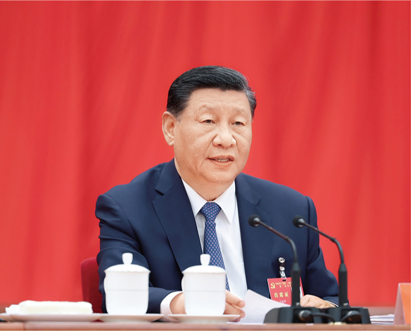 　　中國(guó)共產(chǎn)黨第二十屆中央委員會(huì)第三次全體會(huì)議，于2024年7月15日至18日在北京舉行。中央委員會(huì)總書記習(xí)近平作重要講話。 新華社記者 鞠鵬/攝